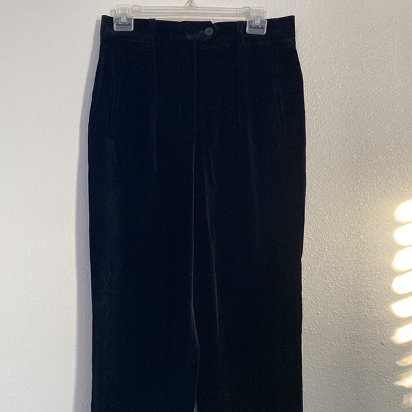 ESCADA MARGARETHA LEY VELVET PLEATED PANTS - Picture 3 of 13